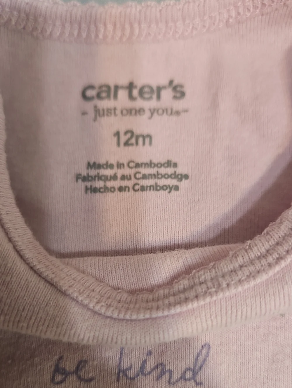 Carter's Lilac Short-Sleeve Bodysuit
